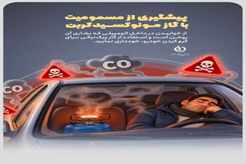 مسمومیت در ماشین
